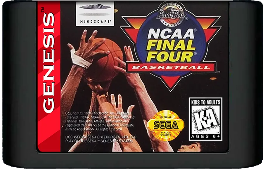 NCAA Final Four Basketball cart