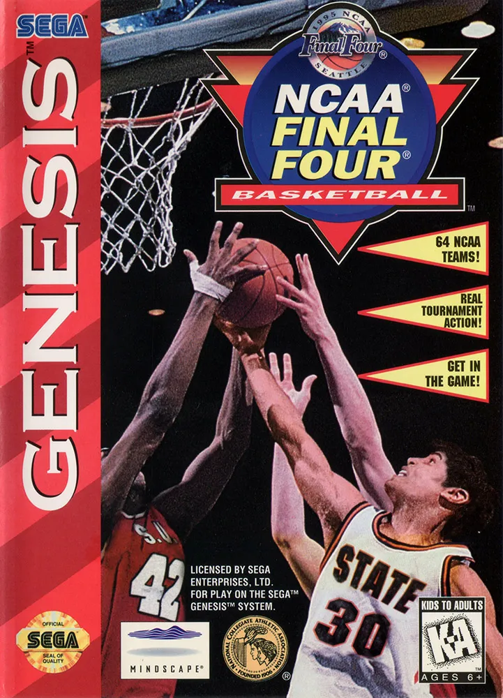 NCAA Final Four Basketball box art