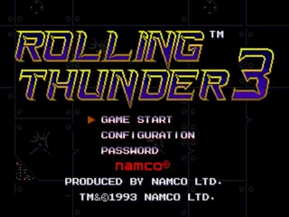 Rolling Thunder 3 screenshot