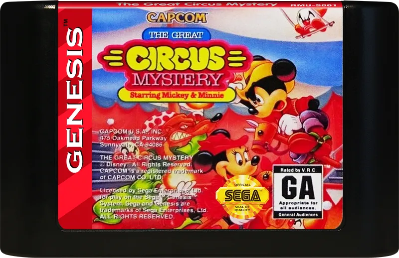 The Great Circus Mystery Starring Mickey & Minnie cart
