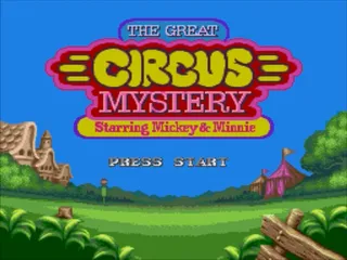 The Great Circus Mystery Starring Mickey & Minnie screenshot