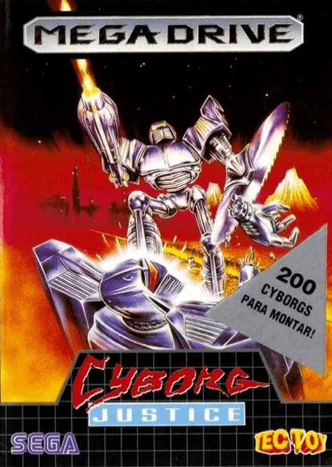 Cyborg Justice box art