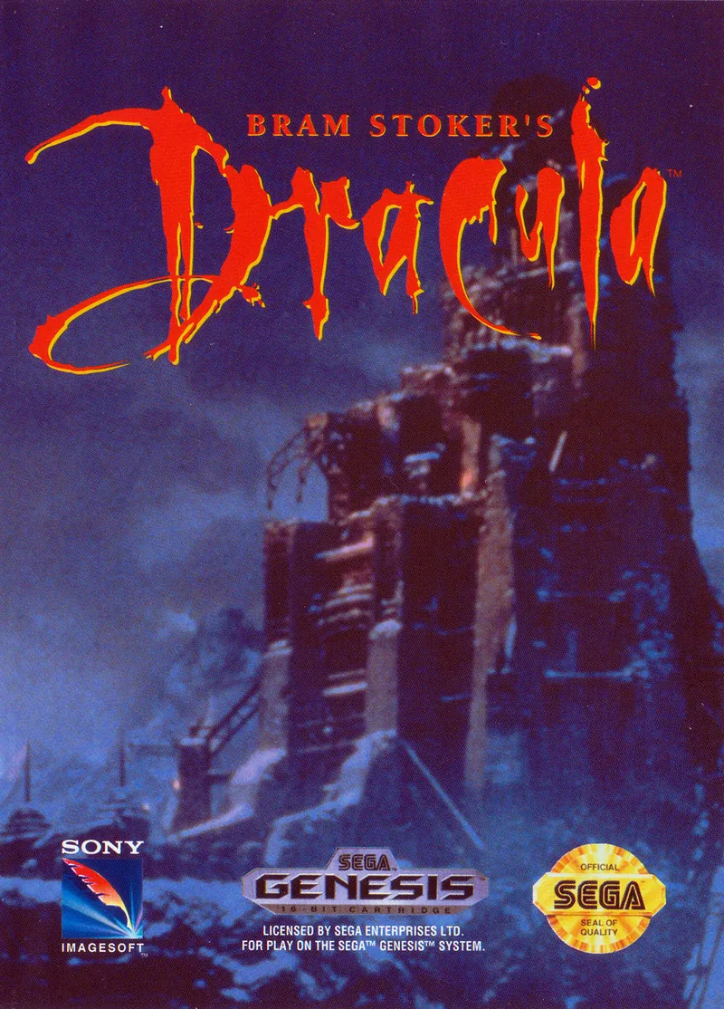 Bram Stoker's Dracula box art