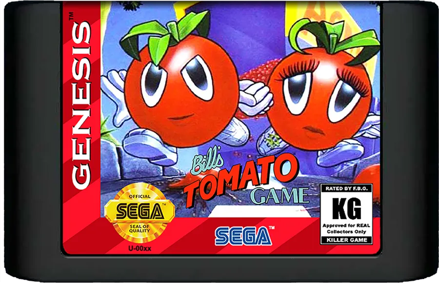 Bill's Tomato Game cart