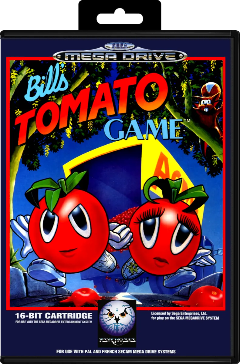 Bill's Tomato Game box art