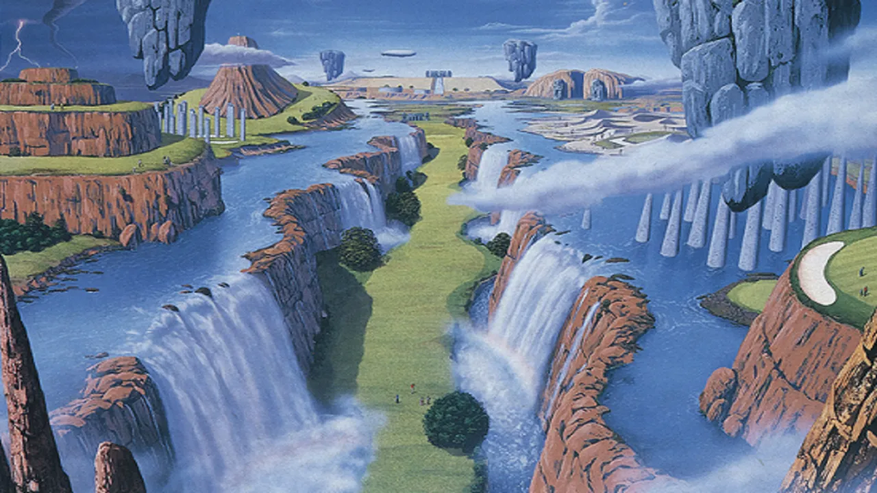 Backdrop artwork for New 3D Golf Simulation: Devil's Course