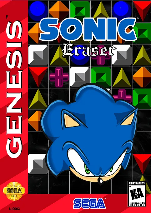 Sonic Eraser box art