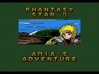 Backdrop artwork for Phantasy Star II: Amia's Adventure