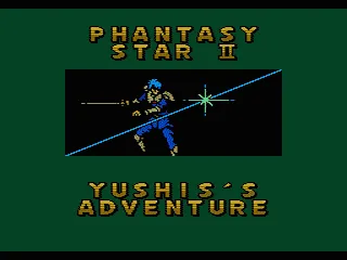 Backdrop artwork for Phantasy Star II: Yushis's Adventure