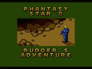 Backdrop artwork for Phantasy Star II: Rudger's Adventure