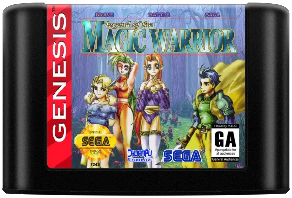 Brave Battle Saga: Legend of the Magic Warrior cart