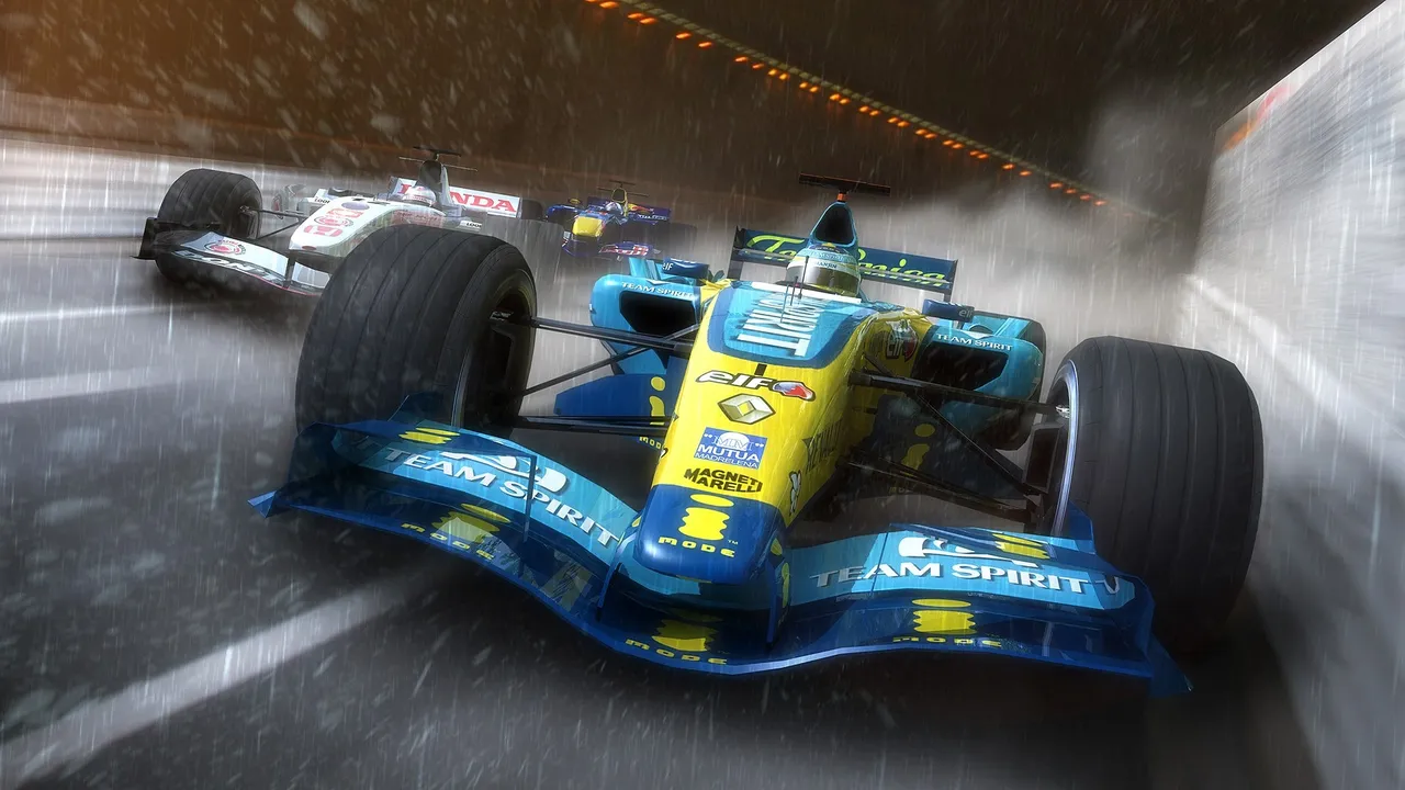 Backdrop artwork for F1 Circus MD
