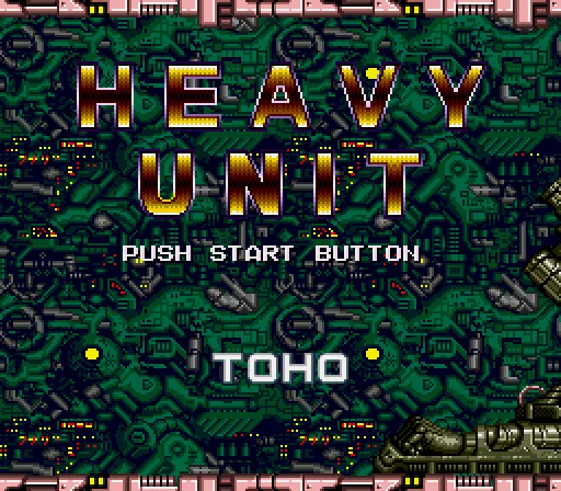 Heavy Unit: Mega Drive Special screenshot