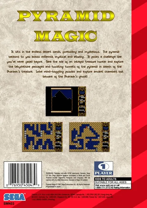 Pyramid Magic box back