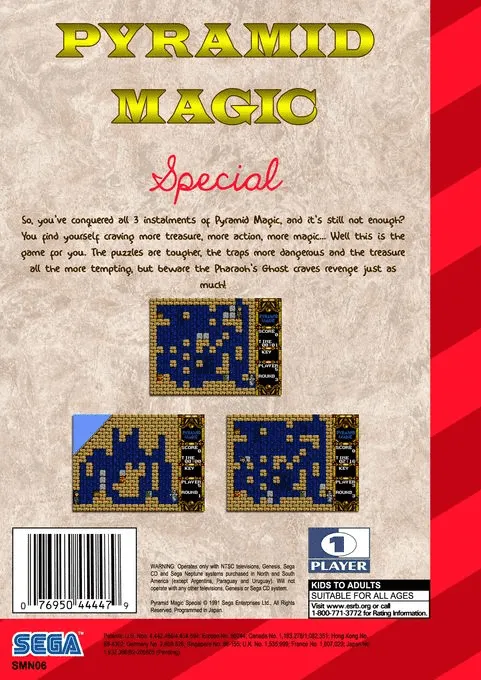 Pyramid Magic Special box back