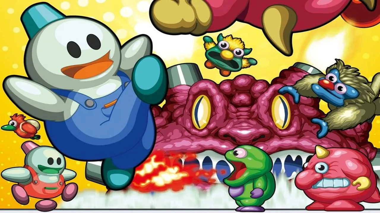 Backdrop artwork for Snow Bros.: Nick & Tom