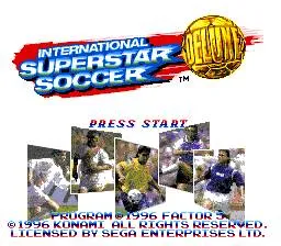 International Superstar Soccer Deluxe screenshot