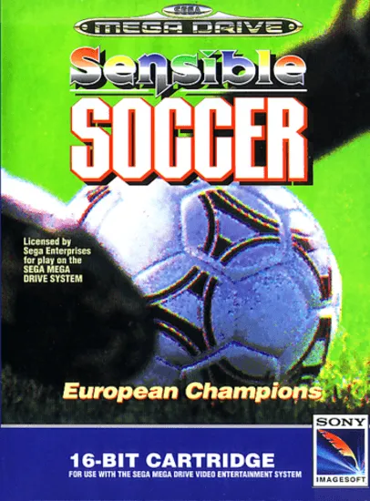 Sensible Soccer: European Champions box art