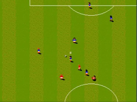 Backdrop artwork for Sensible Soccer: European Champions