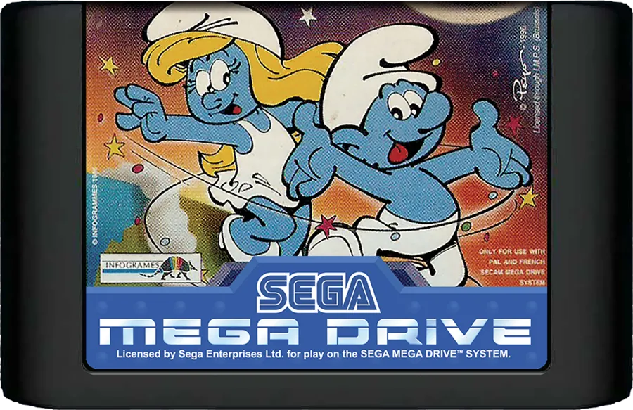 The Smurfs: Travel the World cart