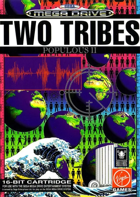 Two Tribes: Populous II box art