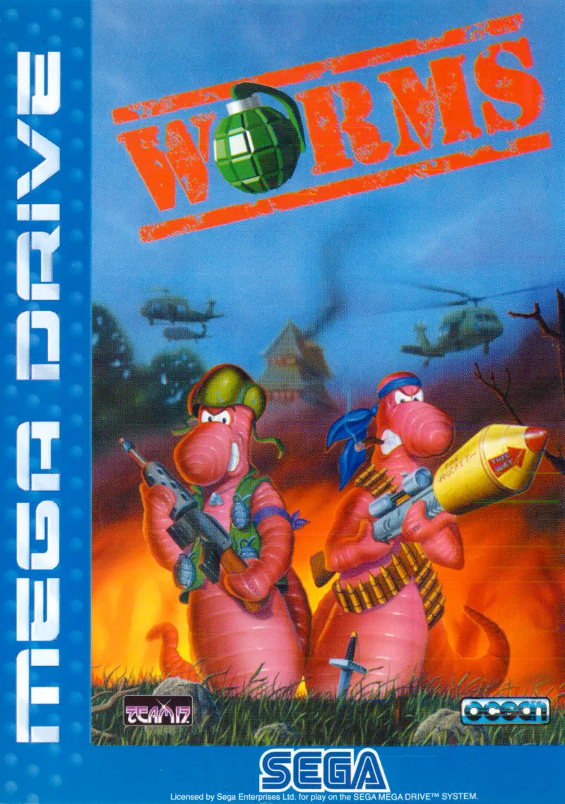 Worms box art
