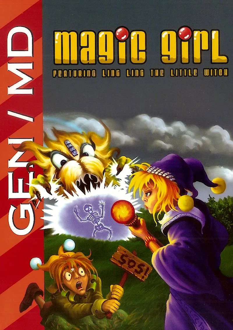 Magic Girl featuring Ling Ling the Little Witch box art
