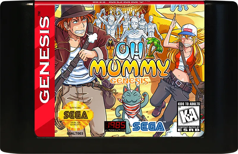 Oh Mummy Genesis cart