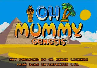 Oh Mummy Genesis screenshot