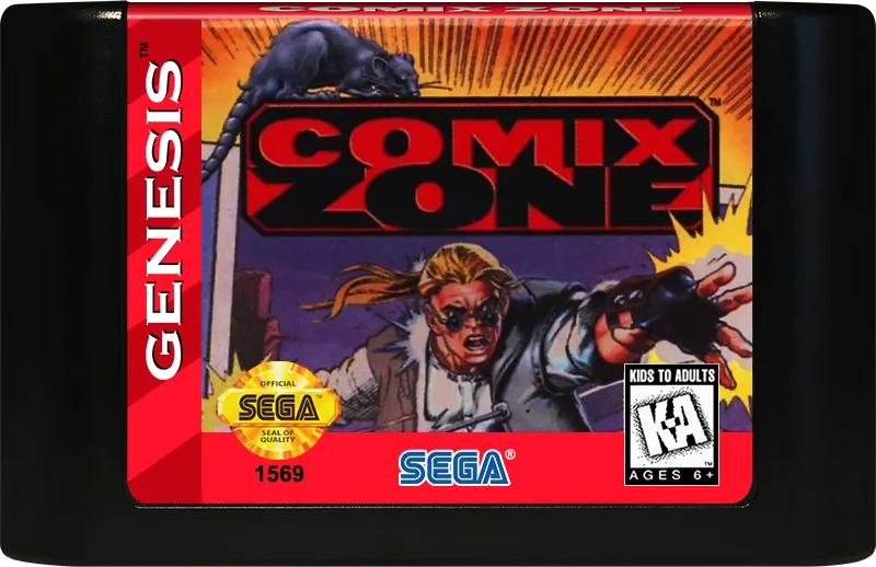 Comix Zone cart