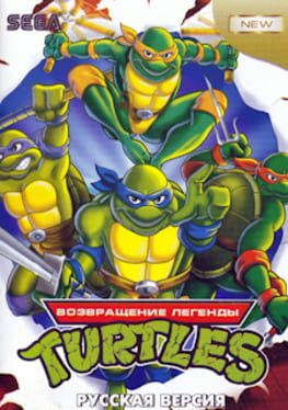 Teenage Mutant Ninja Turtles - The Legend Returns cover art for Sega Genesis