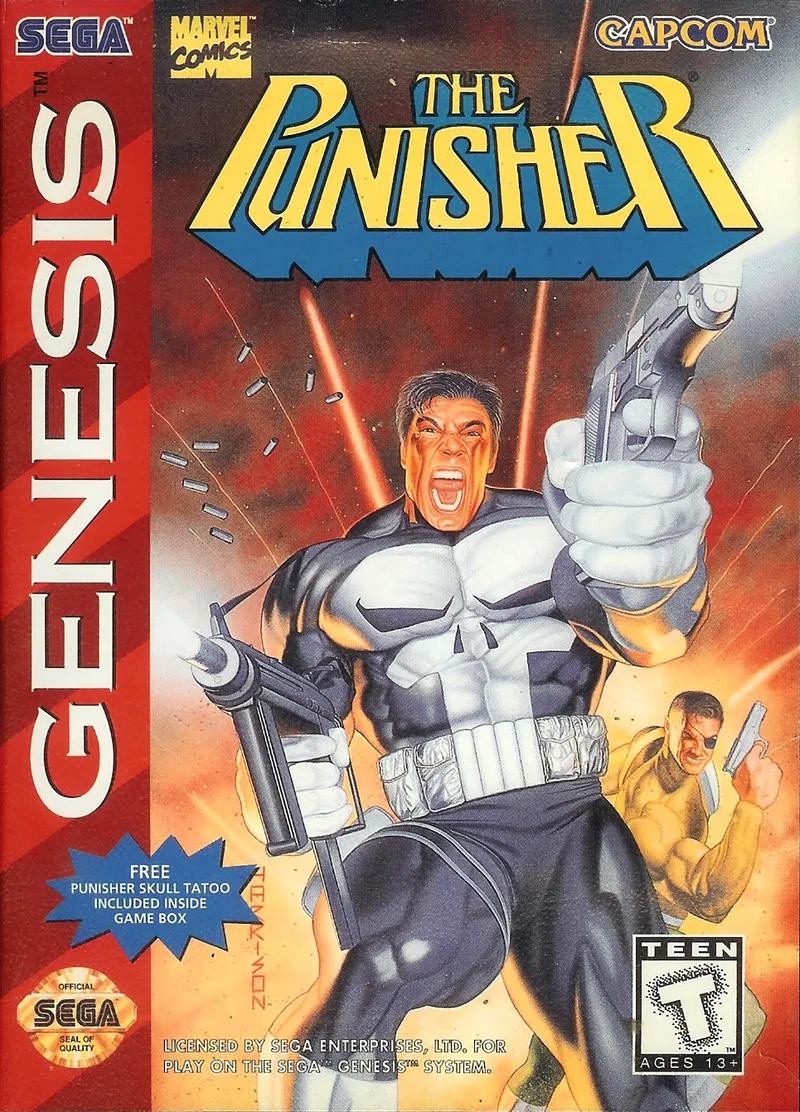 The Punisher box art
