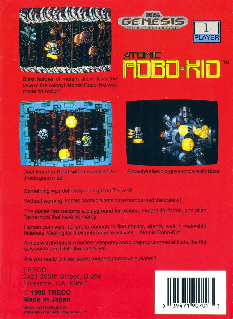 Atomic Robo-Kid box back