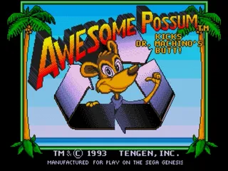 Awesome Possum... Kicks Dr. Machino's Butt screenshot