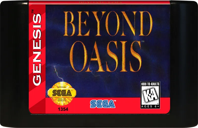 Beyond Oasis cart