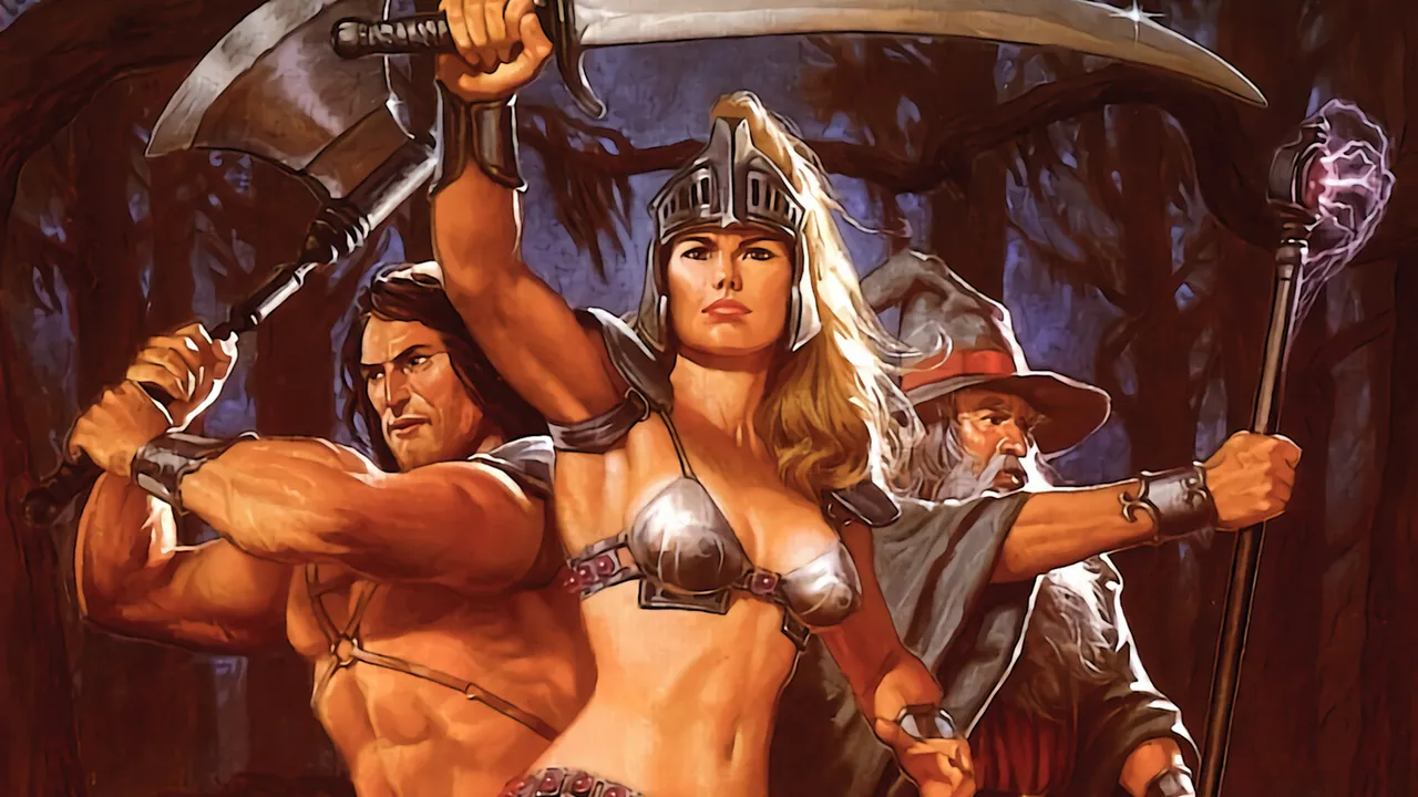 Backdrop artwork for Blades of Vengeance