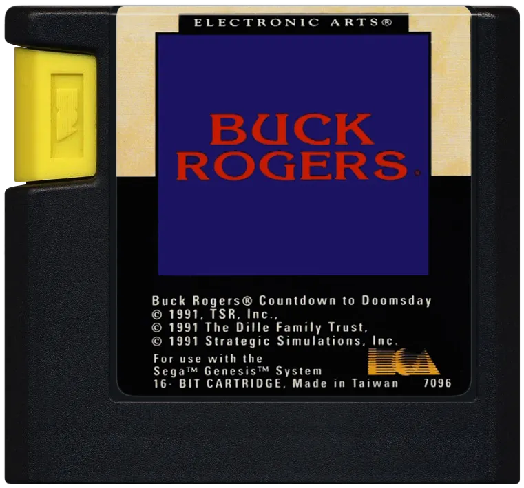 Buck Rogers: Countdown to Doomsday cart