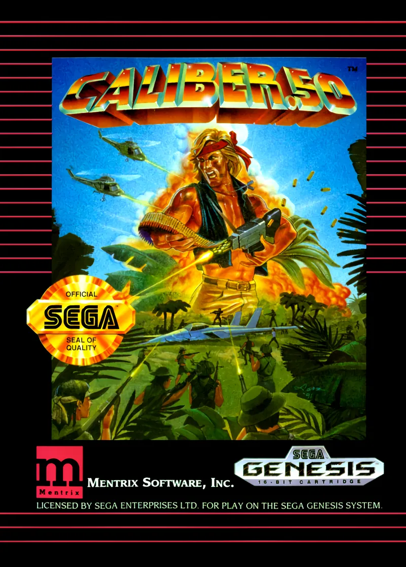 Caliber .50 box art