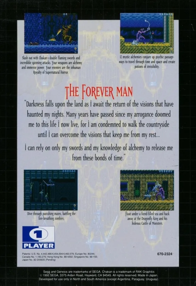 Chakan: The Forever Man box back