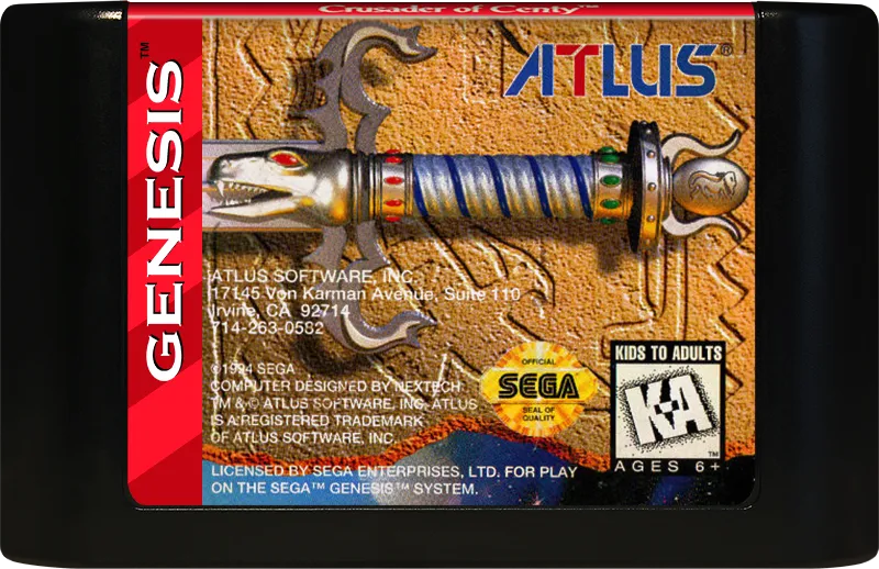 Crusader of Centy cart