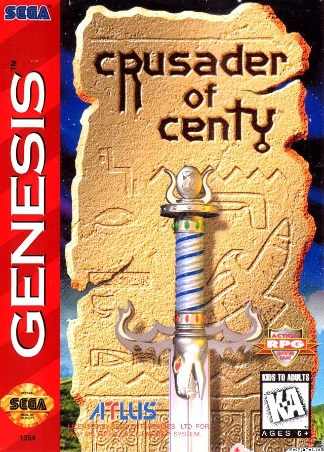 Crusader of Centy box art