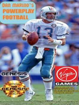 Dan Marino's Power Play Football box art
