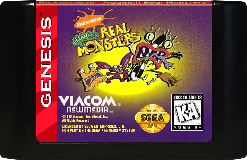 AAAHH!!! Real Monsters cart