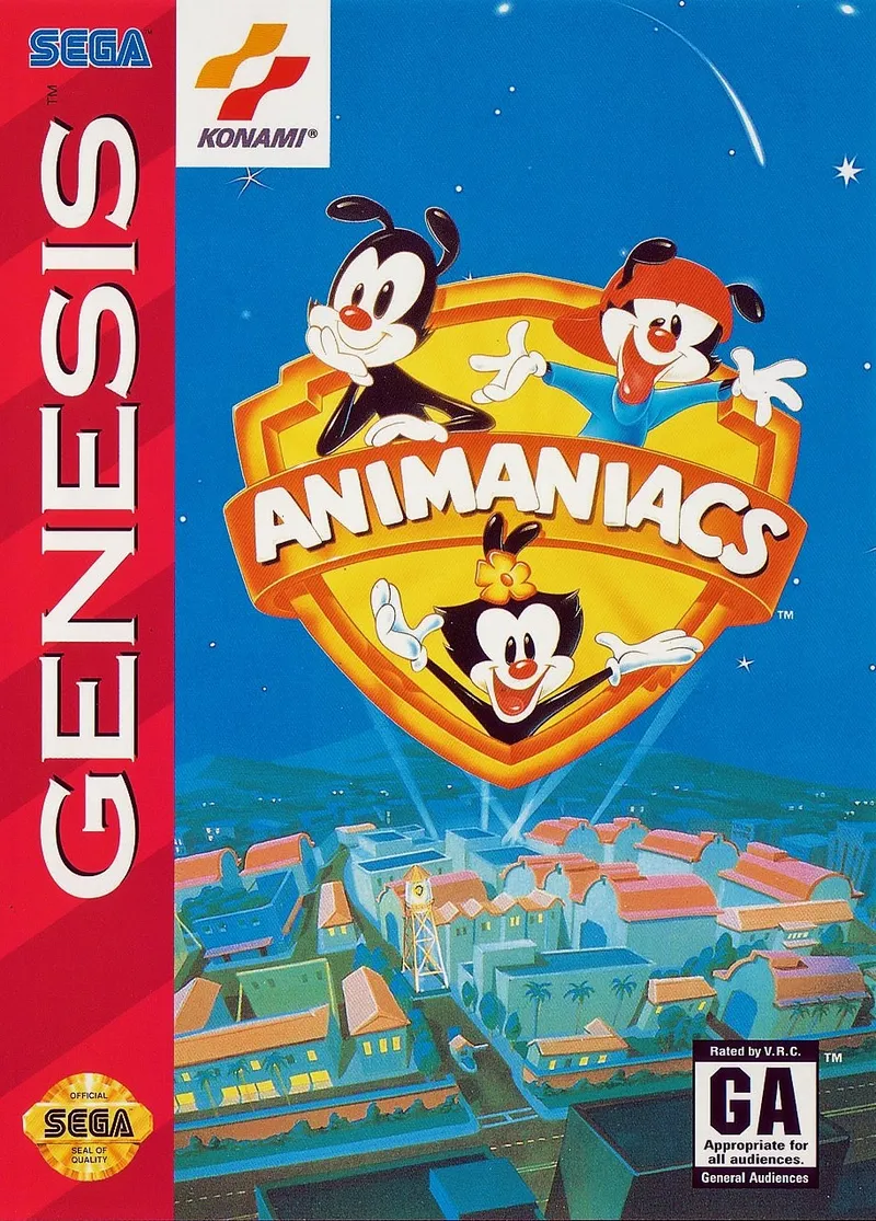 Animaniacs box art