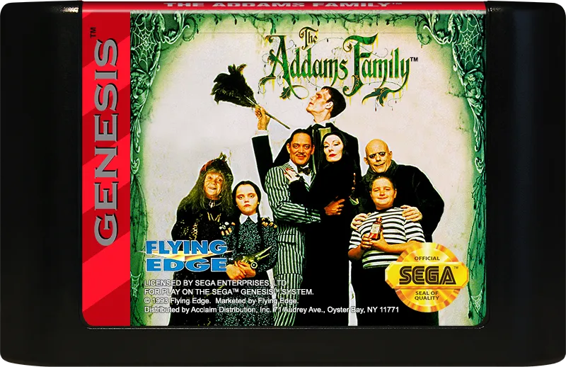 The Addams Family cart