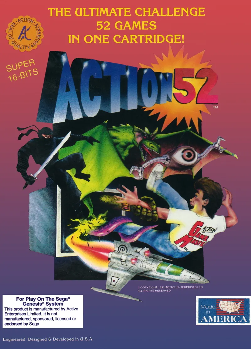 Action 52 box art