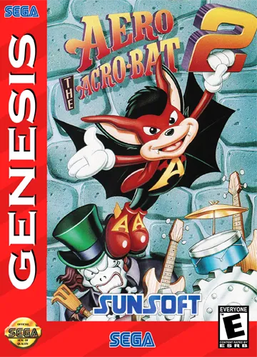 Aero the Acro-Bat 2 box art