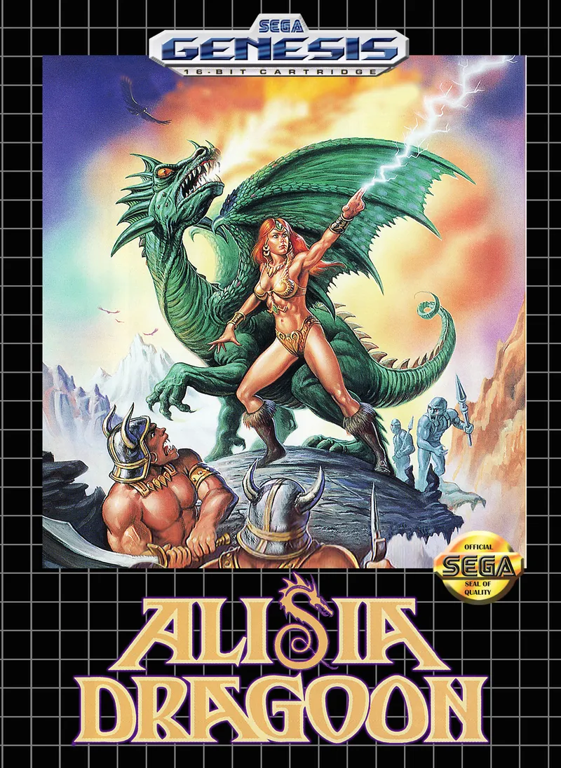 Alisia Dragoon box art