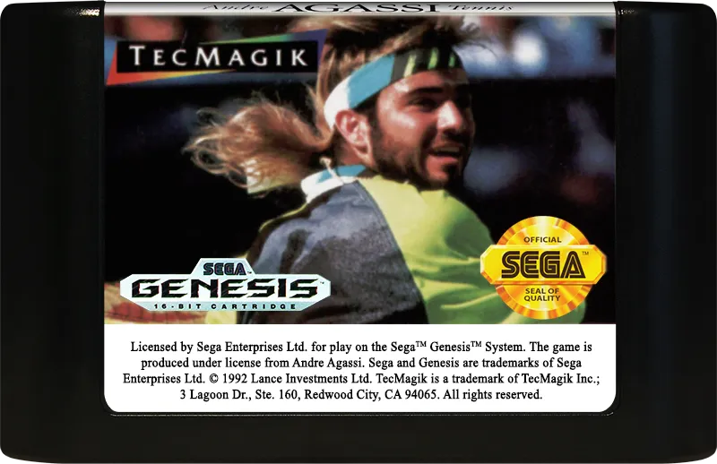 Andre Agassi Tennis cart