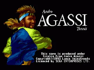 Andre Agassi Tennis screenshot